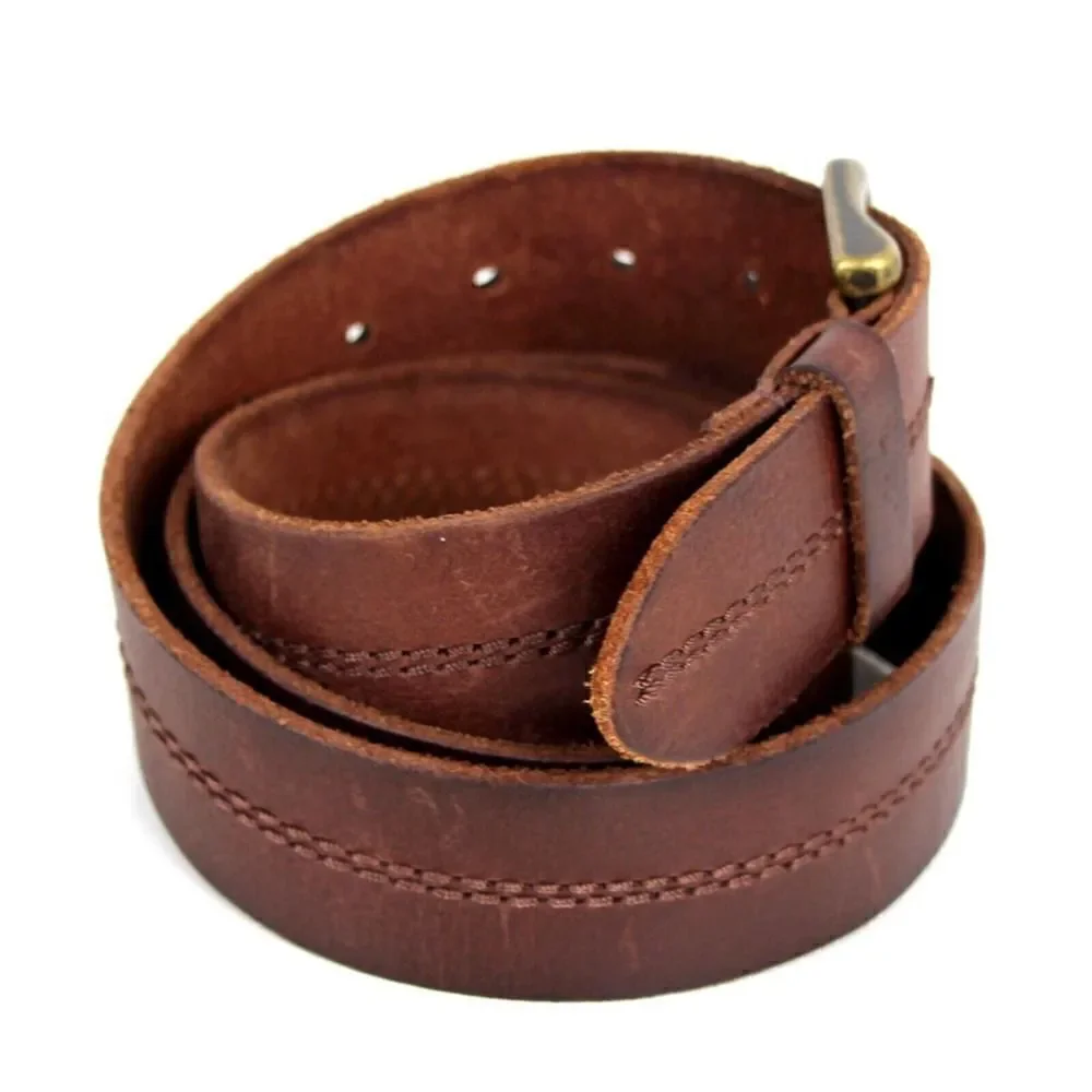 Lucky Brand BROWN GENUINE LEATHER 1 5/8